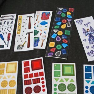 Mrs. Grossman&CM  Stickers, Confetti, illusions, Balloons, Squares, Home Improve